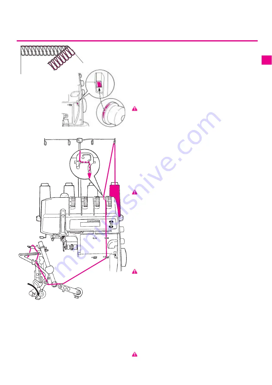 Bernina 1200MDA Instruction Manual Download Page 45