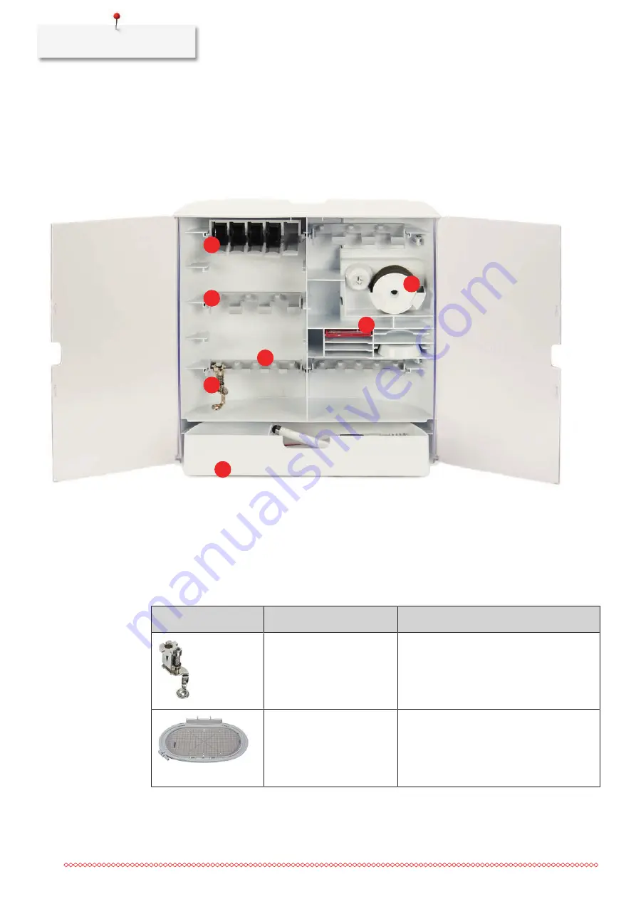 Bernina 500 E Manual Download Page 21