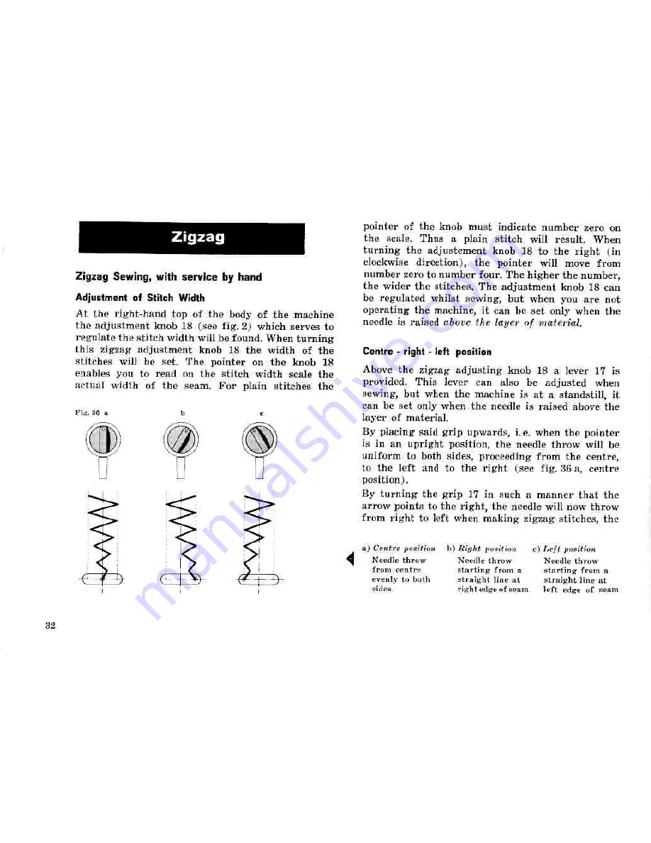 Bernina 730 record Instruction Book Download Page 34