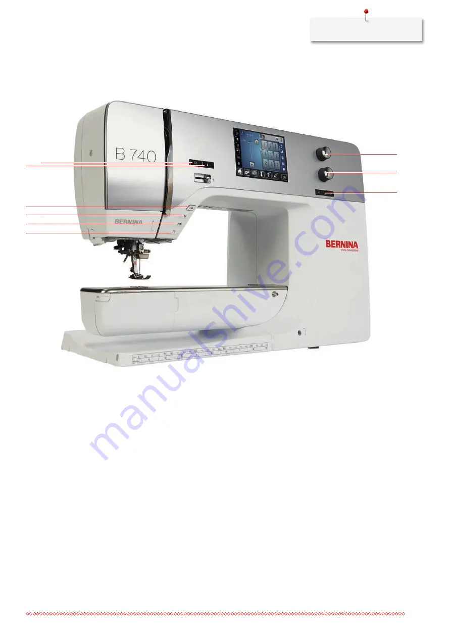 Bernina 740 Favorite Скачать руководство пользователя страница 15