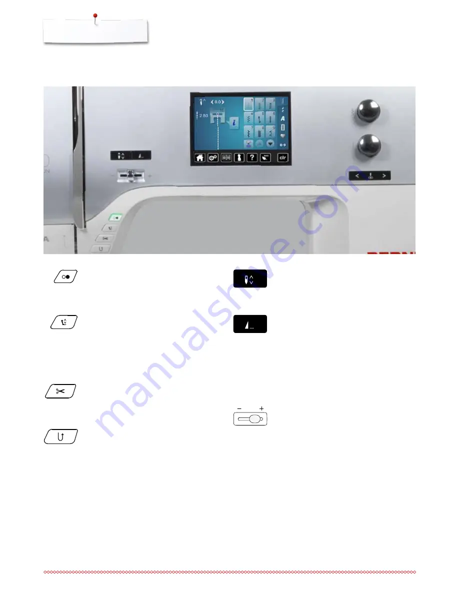 Bernina 750 QE User Manual Download Page 31