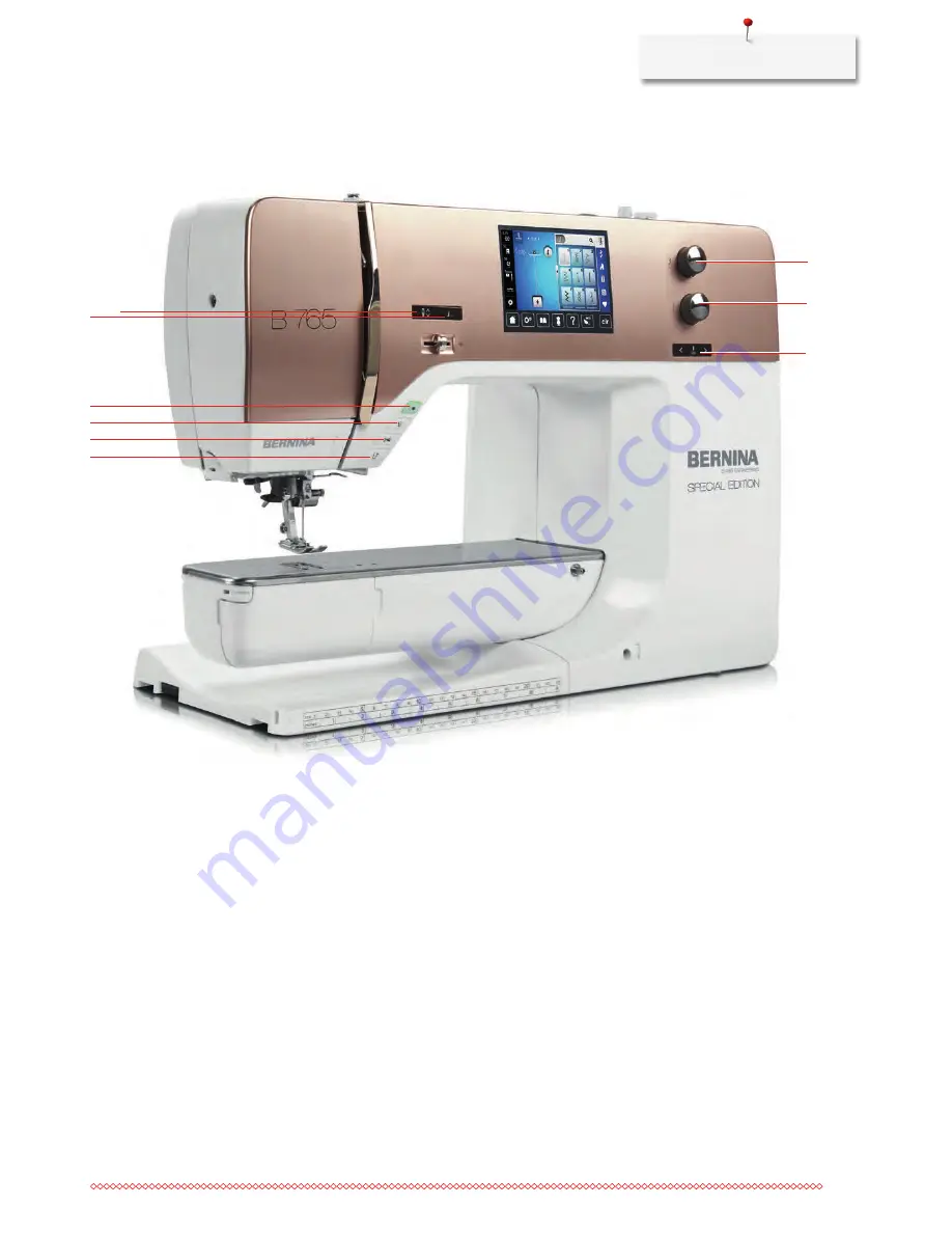 Bernina 765 SE Manual Download Page 18