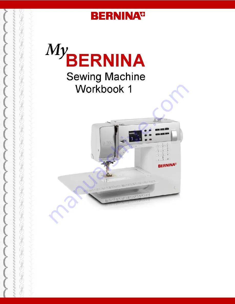 Bernina Artista 635 Operation Manual Download Page 1