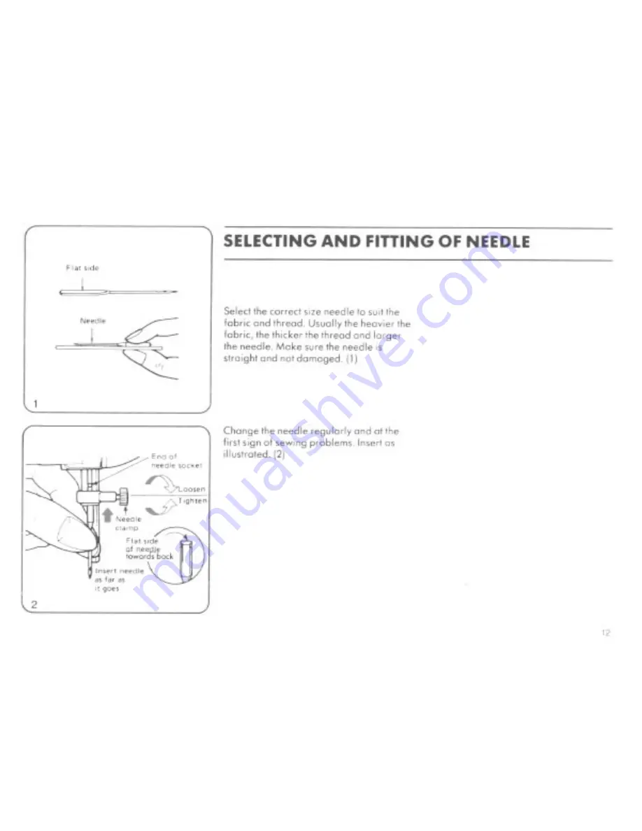 Bernina Aurora 430E Instruction Book Download Page 13