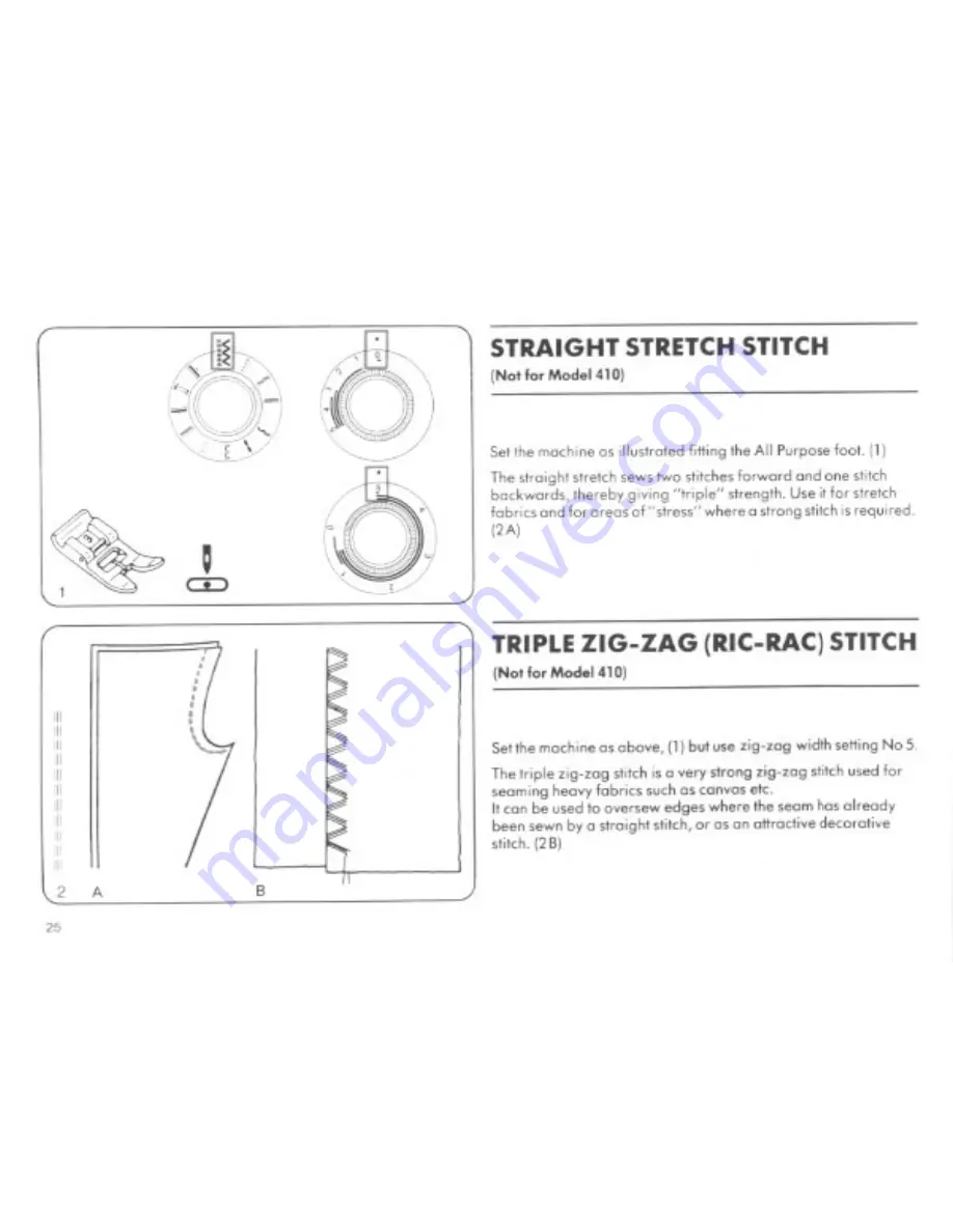 Bernina Aurora 430E Instruction Book Download Page 26