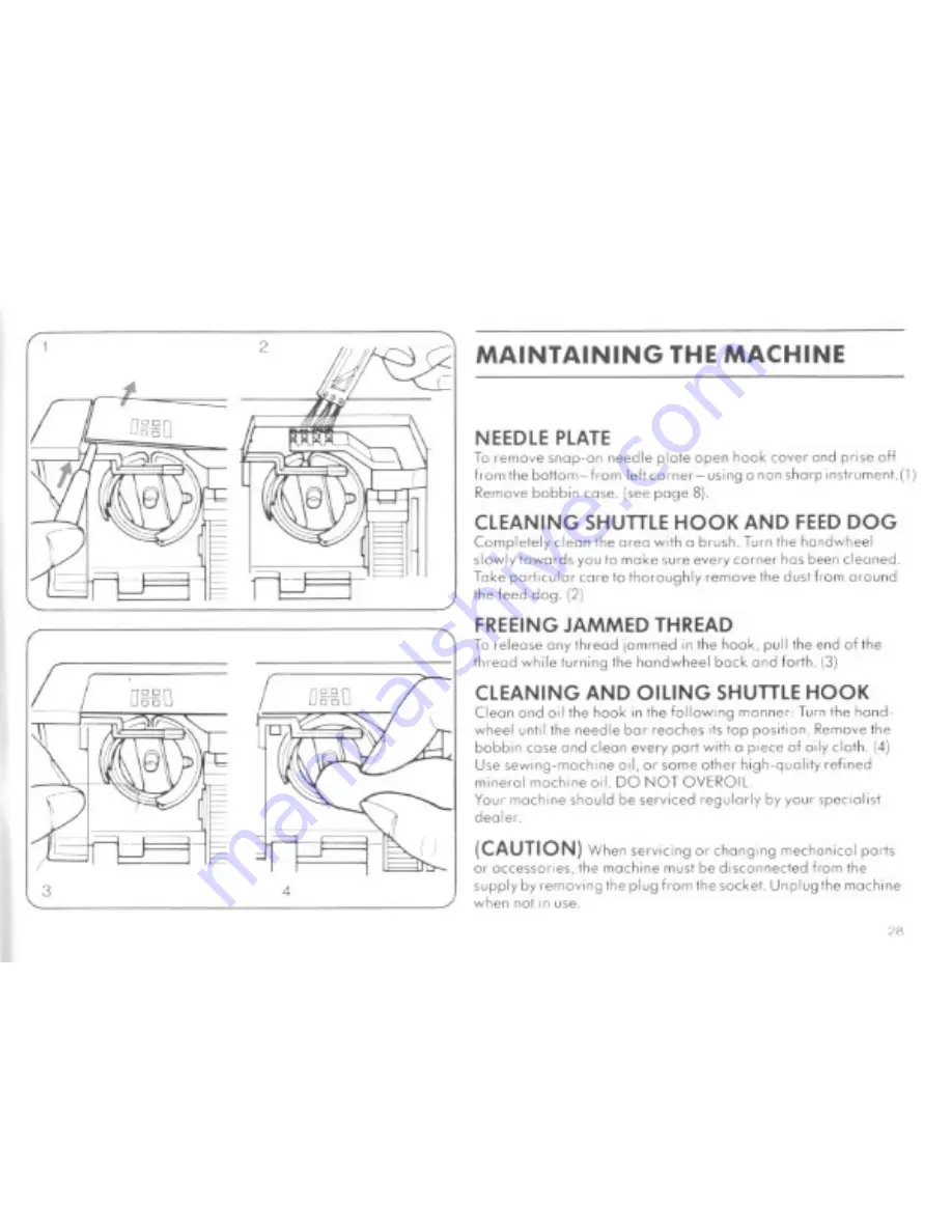 Bernina Aurora 430E Instruction Book Download Page 29