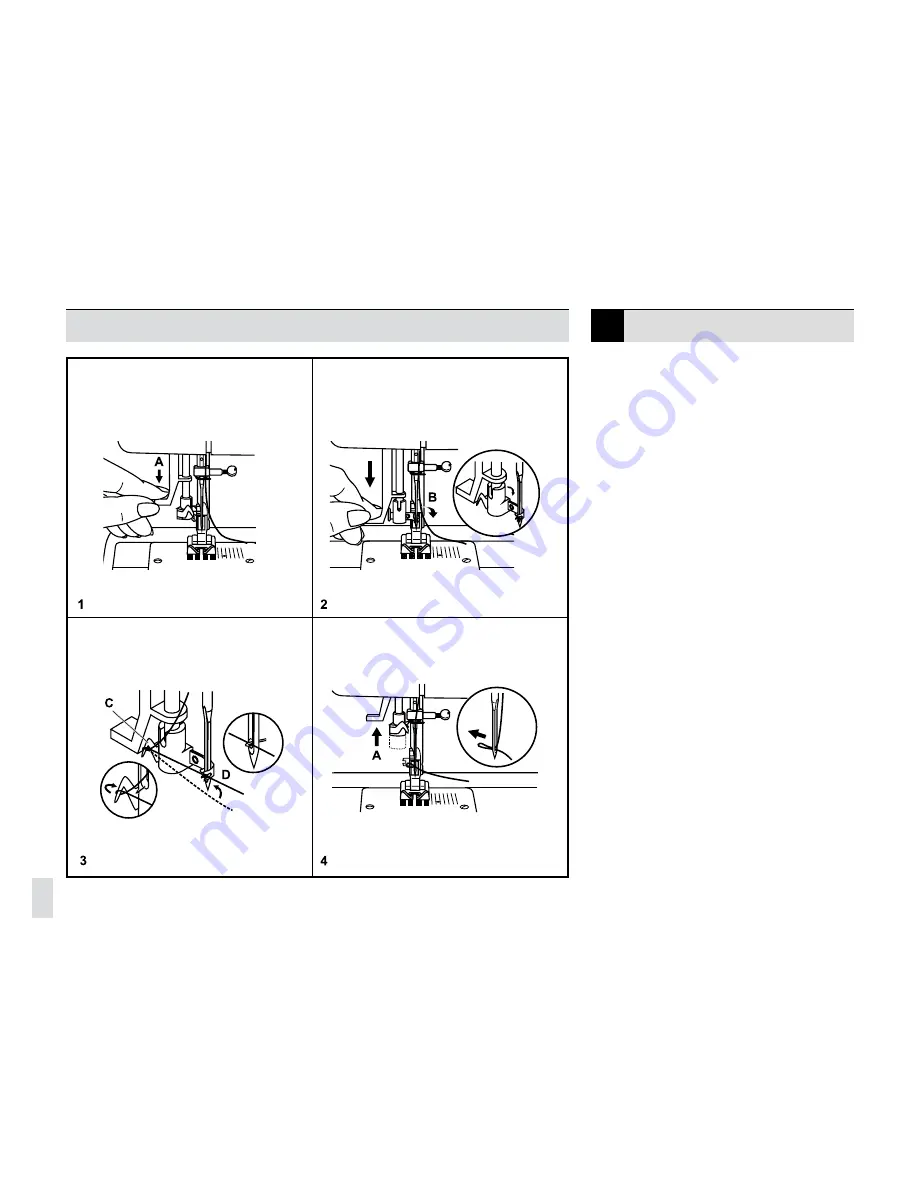 Bernina Bernette 10 Instruction Manual Download Page 40