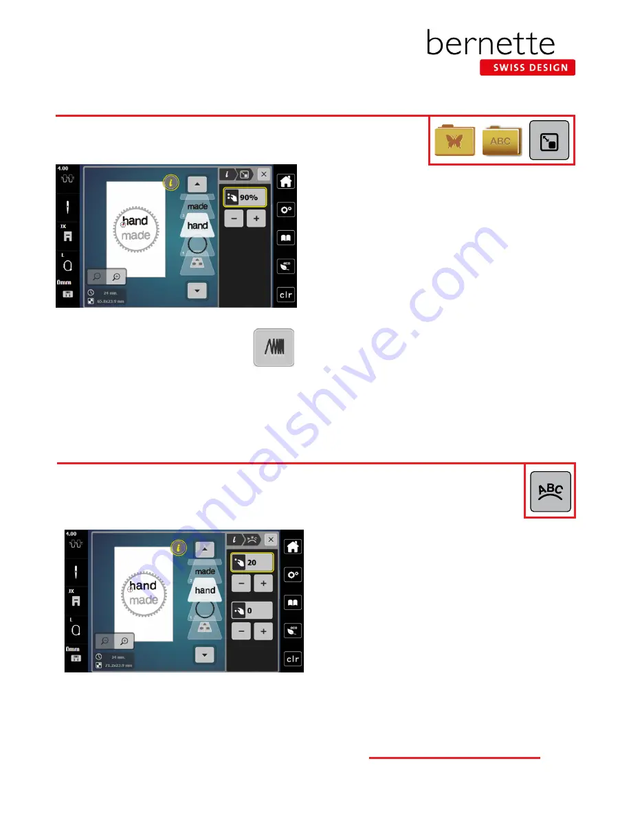 Bernina Bernette b70 Workbook Download Page 23