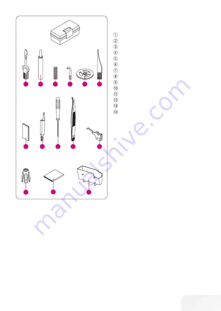 Bernina Bernette Funlock b44 Скачать руководство пользователя страница 9