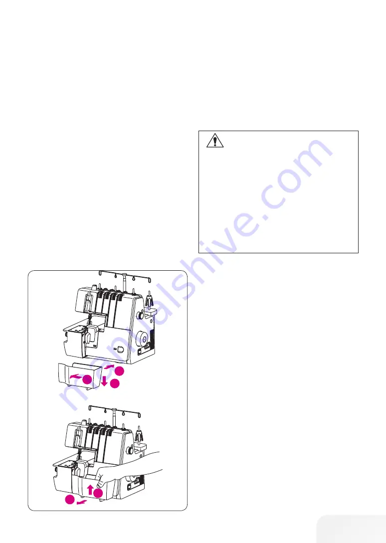 Bernina Bernette Funlock b44 Скачать руководство пользователя страница 11