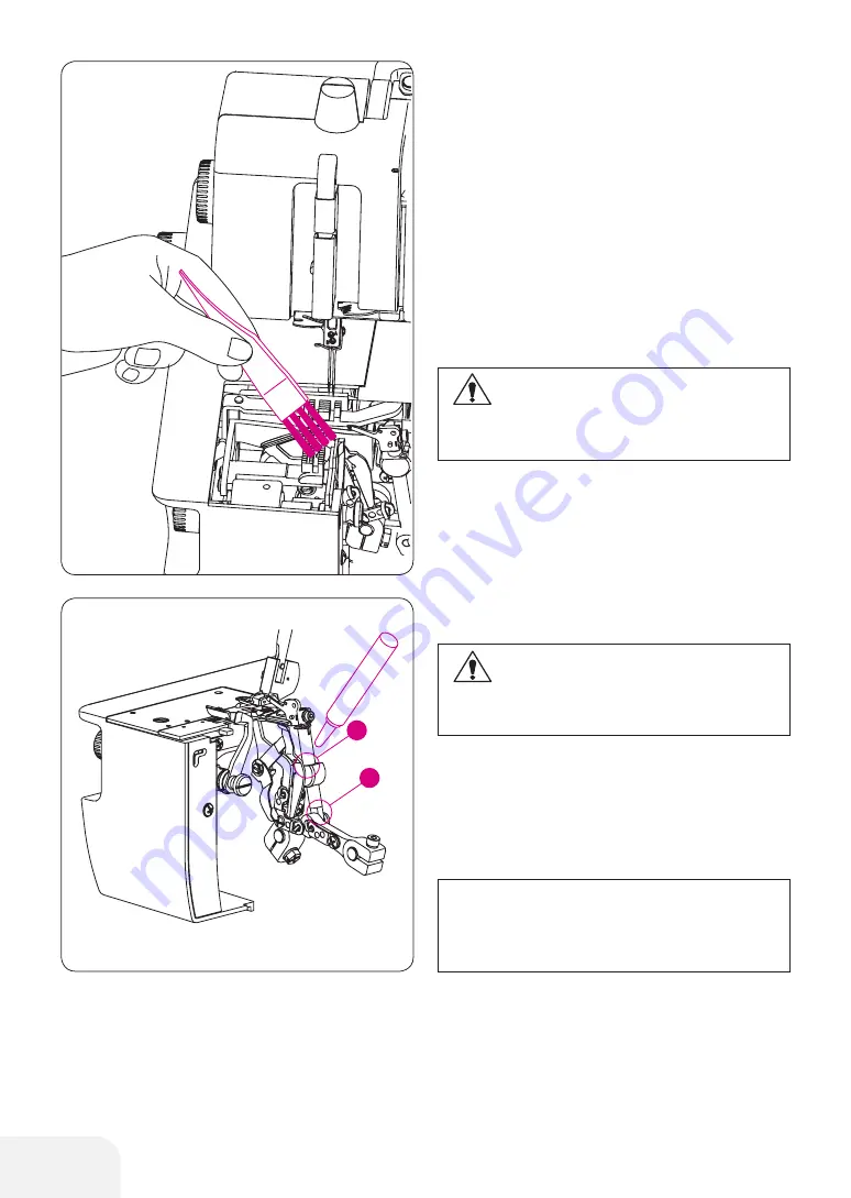 Bernina Bernette Funlock b44 Скачать руководство пользователя страница 48