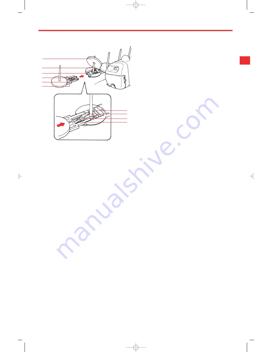 Bernina dcet 2500 Instruction Manual Download Page 12