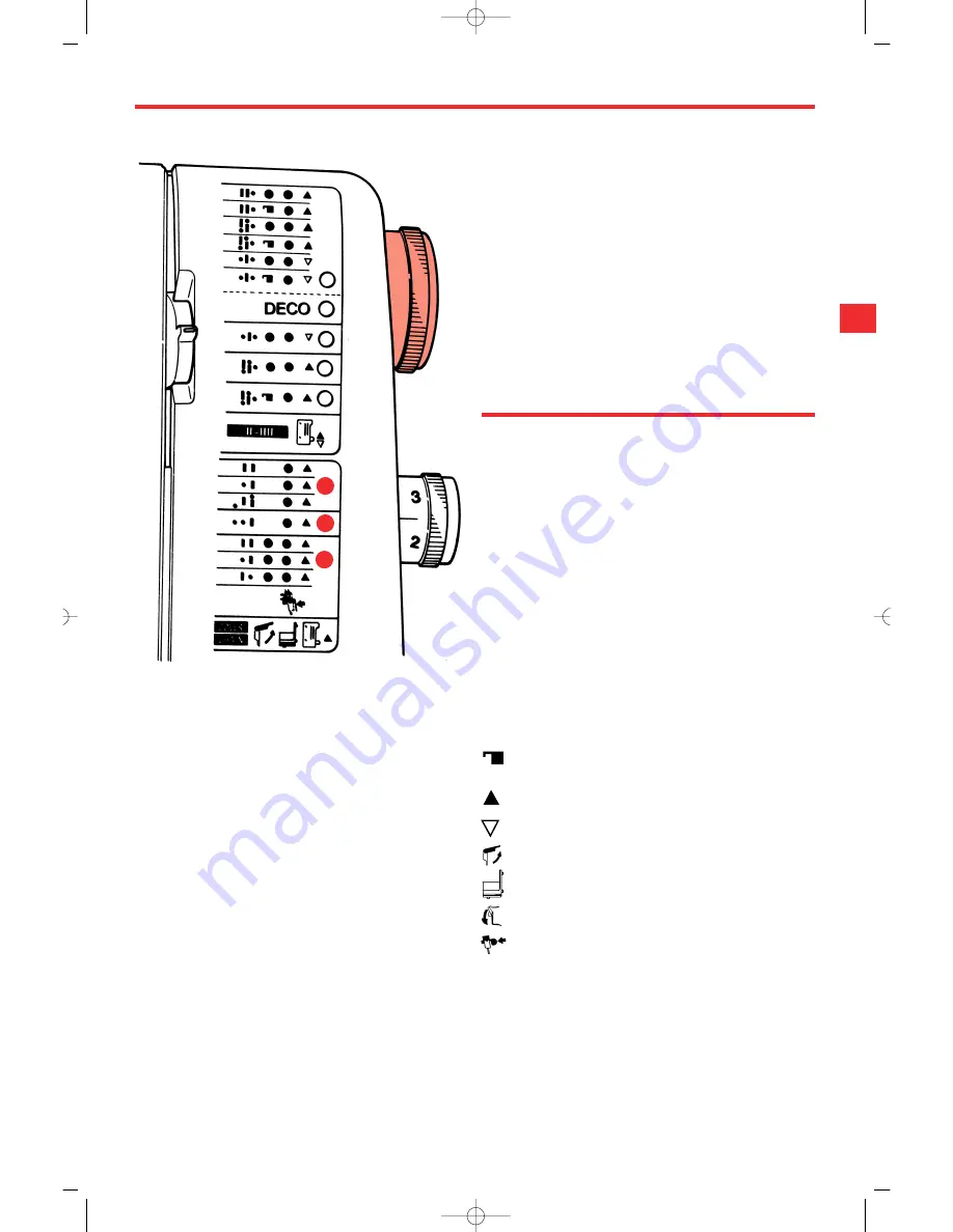 Bernina dcet 2500 Instruction Manual Download Page 24