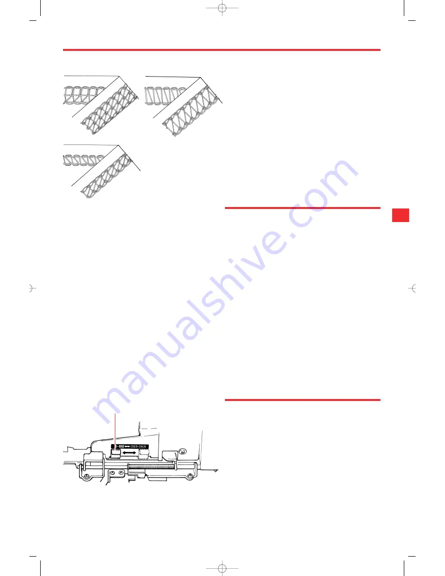 Bernina dcet 2500 Instruction Manual Download Page 38