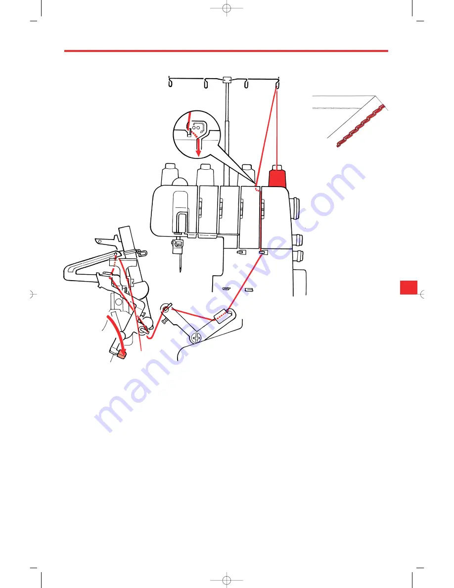 Bernina dcet 2500 Instruction Manual Download Page 53