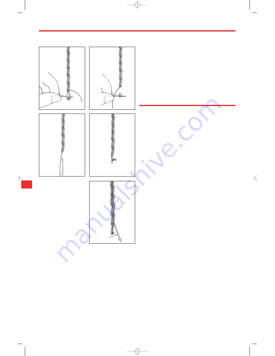 Bernina dcet 2500 Instruction Manual Download Page 56