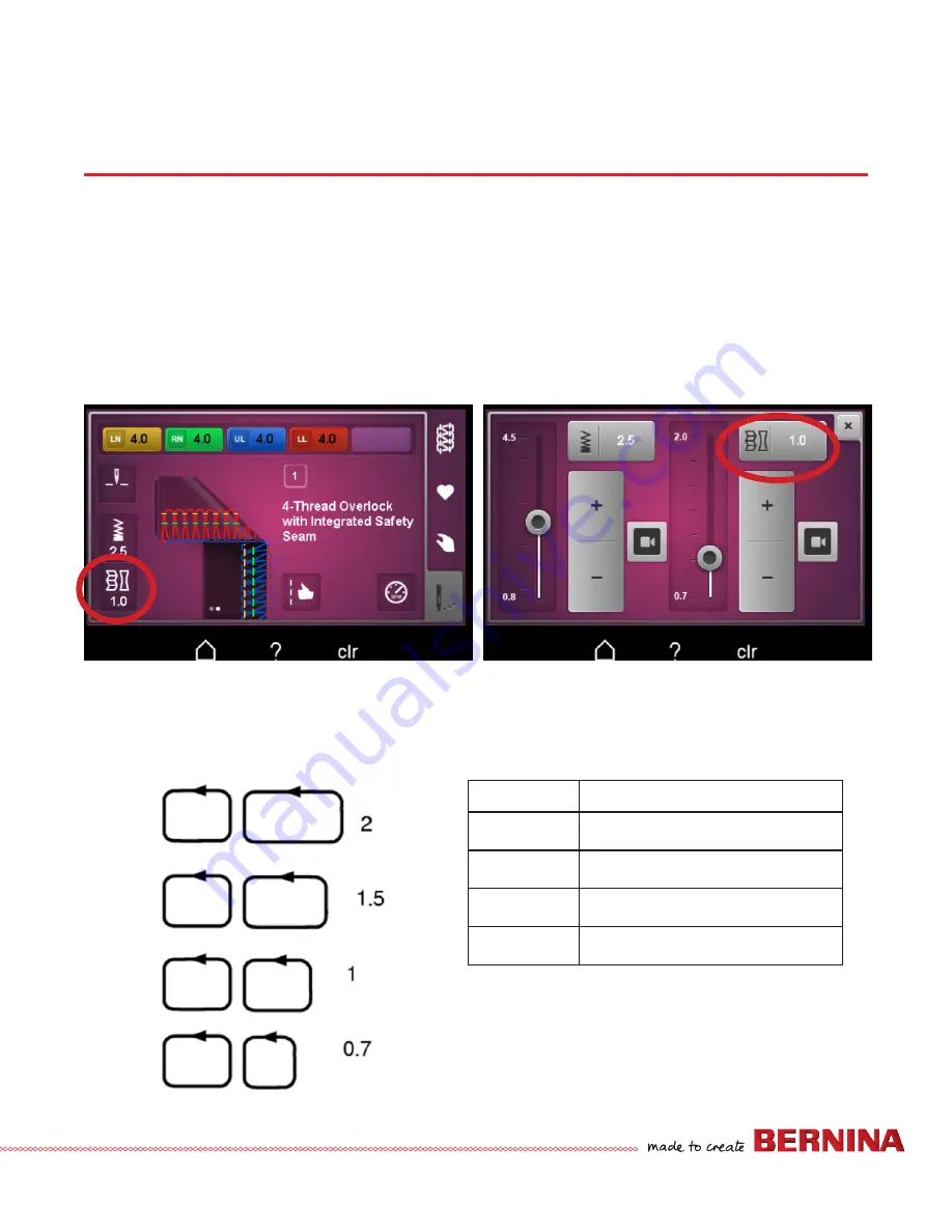 Bernina L 890 Workbook Download Page 21