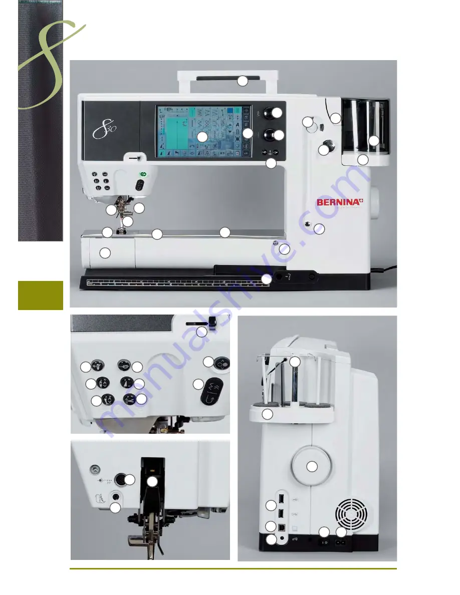 Bernina Record 830 Manual Download Page 10