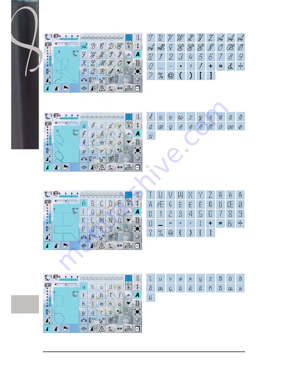 Bernina Record 830 Manual Download Page 194