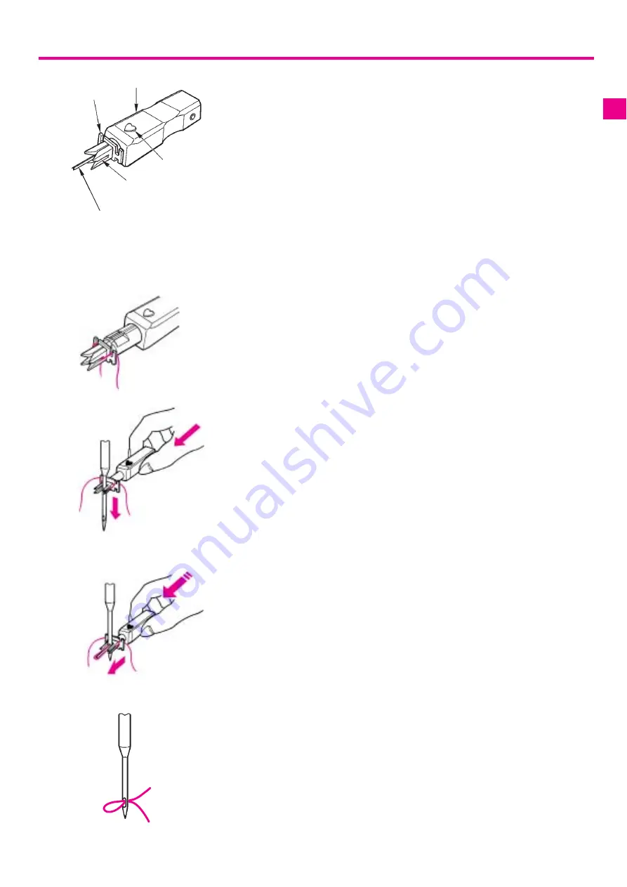 Bernina Serger 1300MDC Instruction Manual Download Page 38