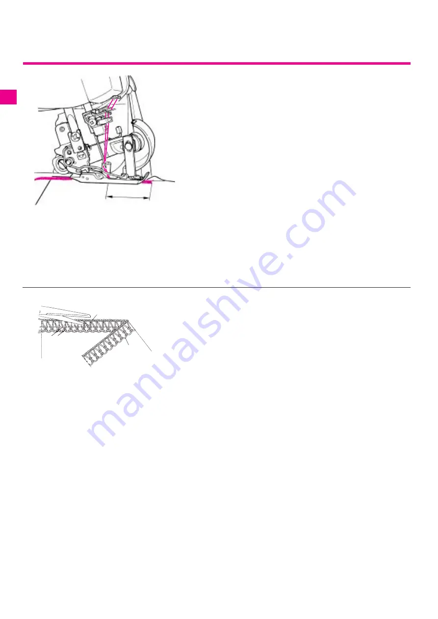 Bernina Serger 1300MDC Instruction Manual Download Page 57