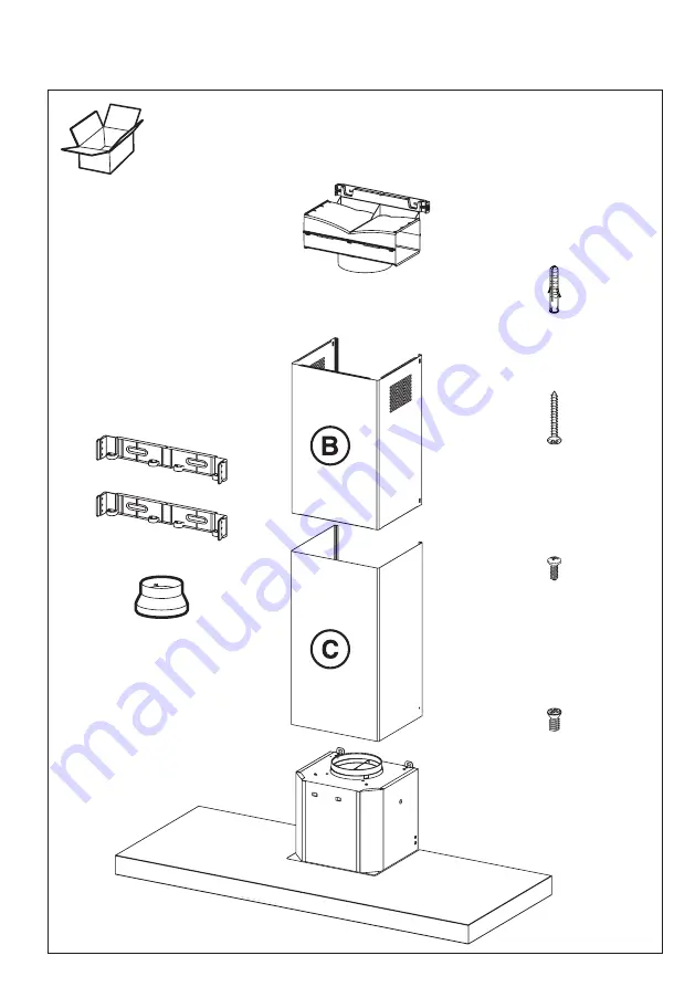 Bertazzoni KT60PRO1XA Installation Manual Download Page 2