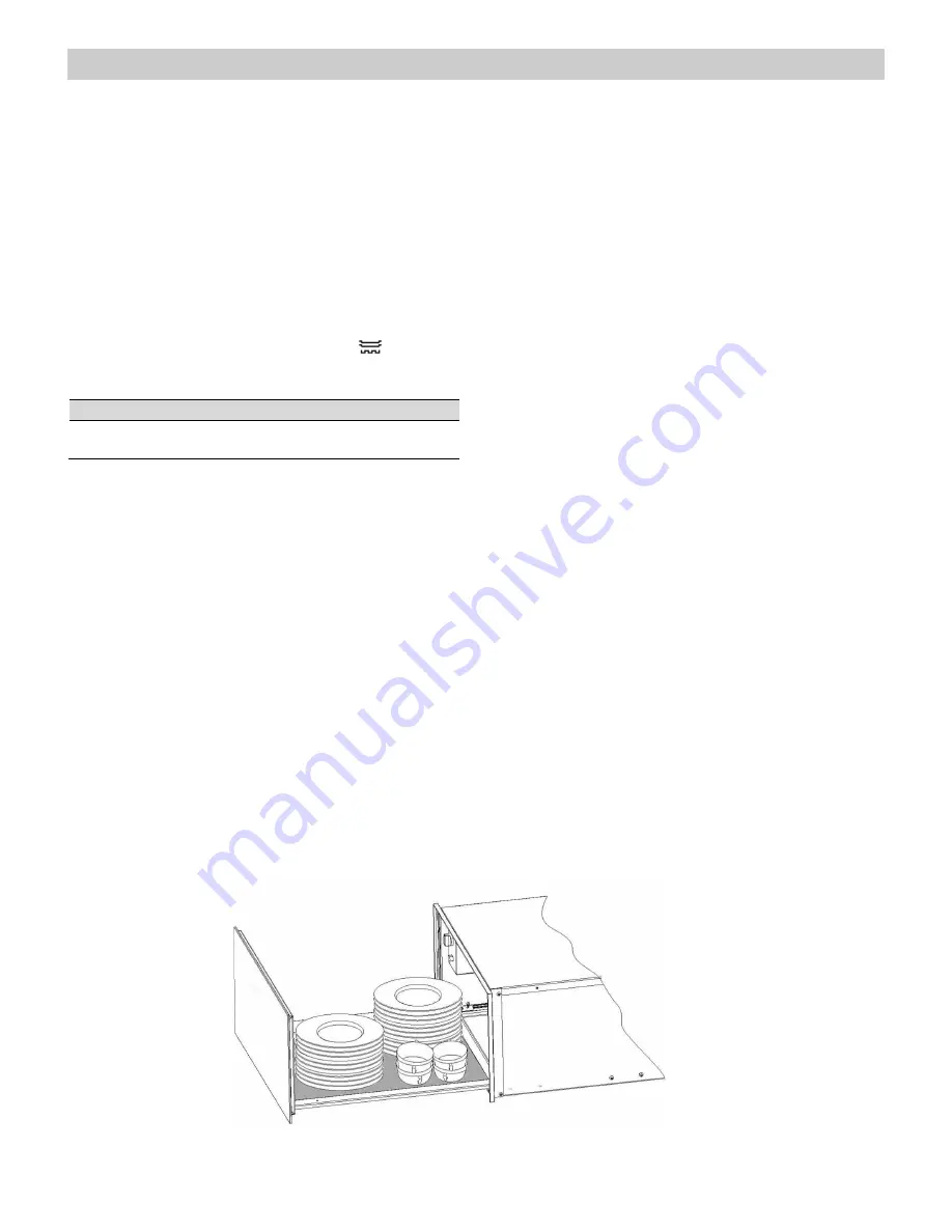 Bertazzoni WD60CONX/12 Instruction Manual Download Page 10