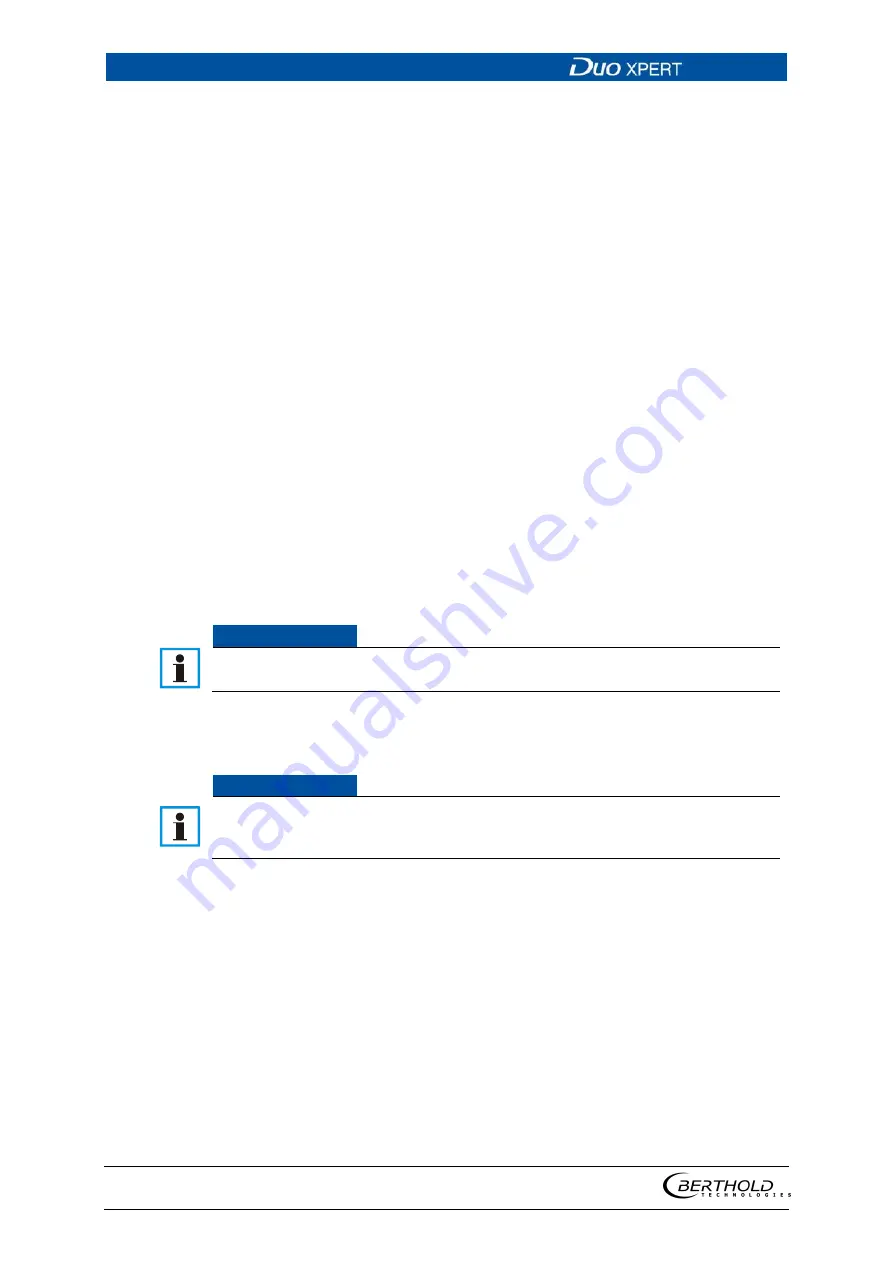Berthold Duo Xpert Скачать руководство пользователя страница 14