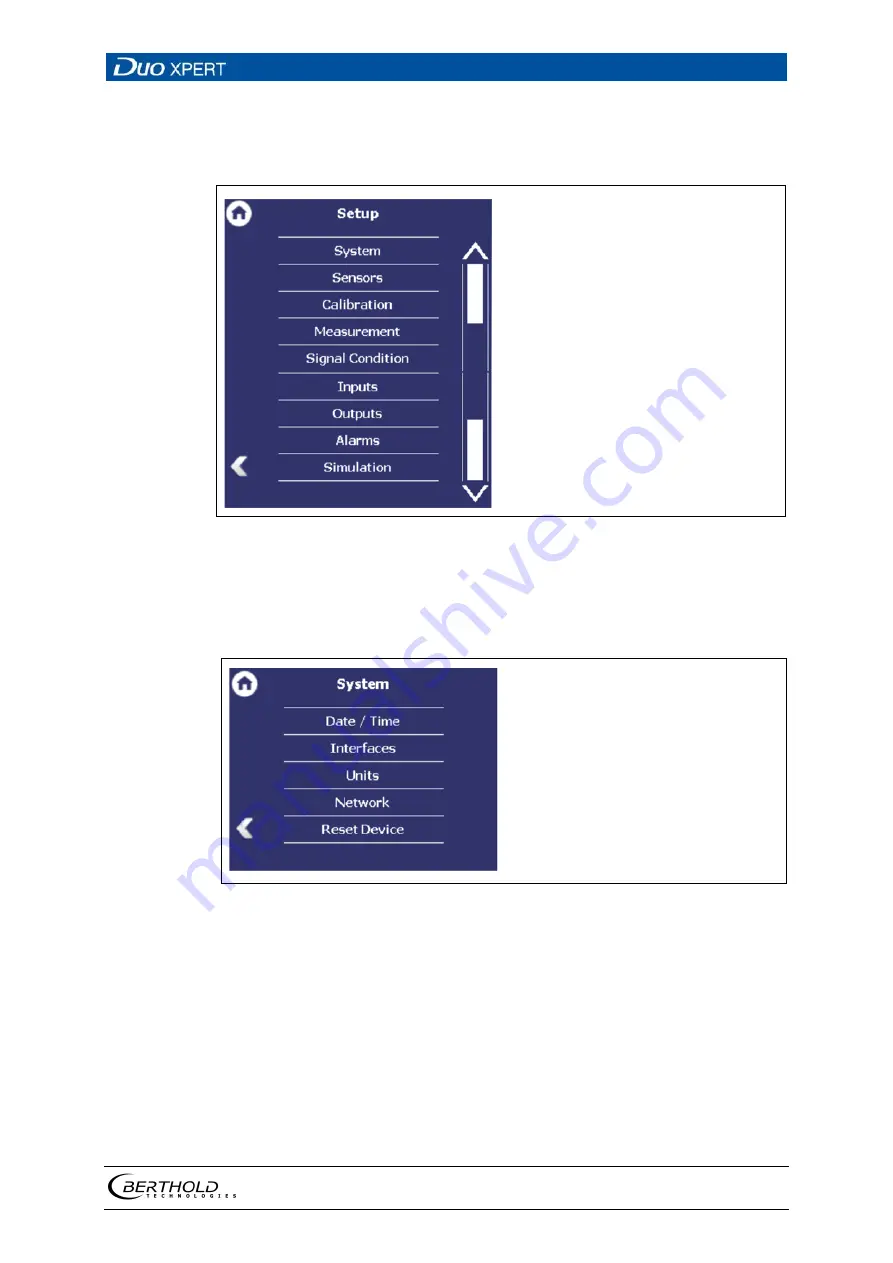 Berthold Duo Xpert Operating Manual Download Page 69