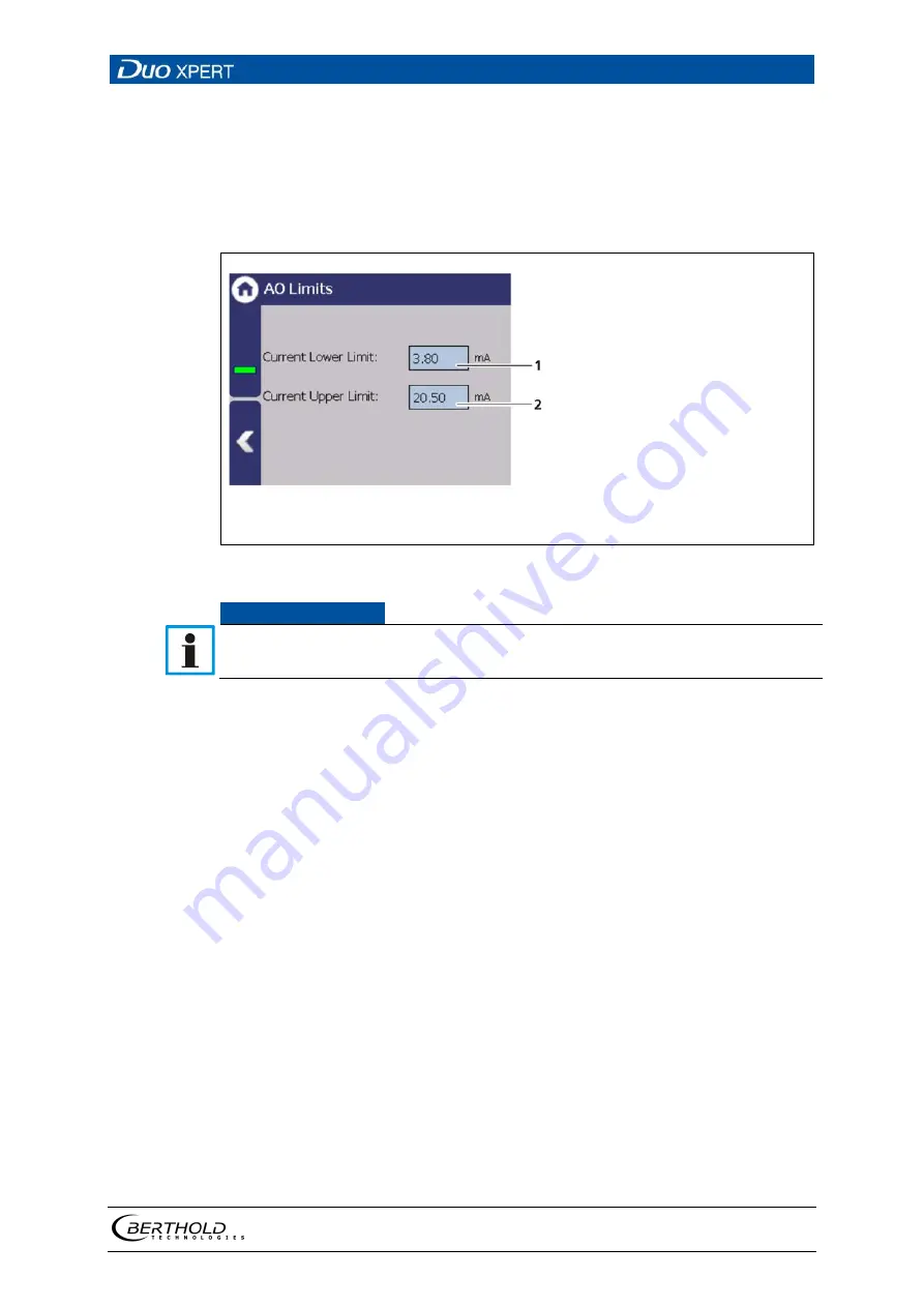 Berthold Duo Xpert Operating Manual Download Page 139