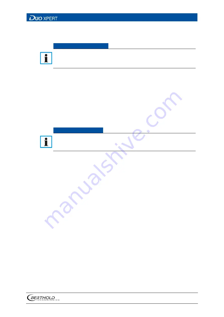 Berthold Duo Xpert Operating Manual Download Page 193