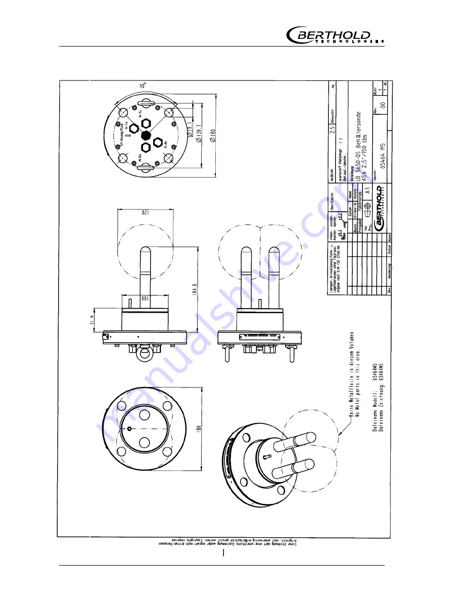 Berthold MicroPolar LB 566 Скачать руководство пользователя страница 82