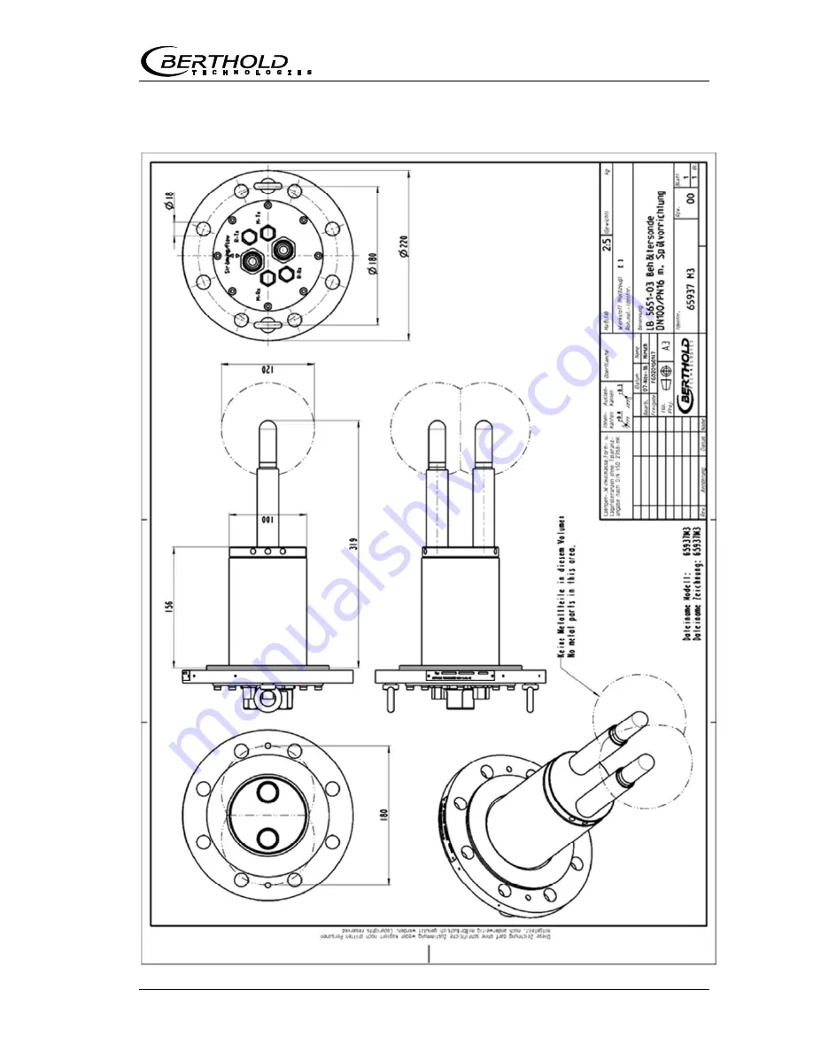 Berthold MicroPolar LB 566 Скачать руководство пользователя страница 87