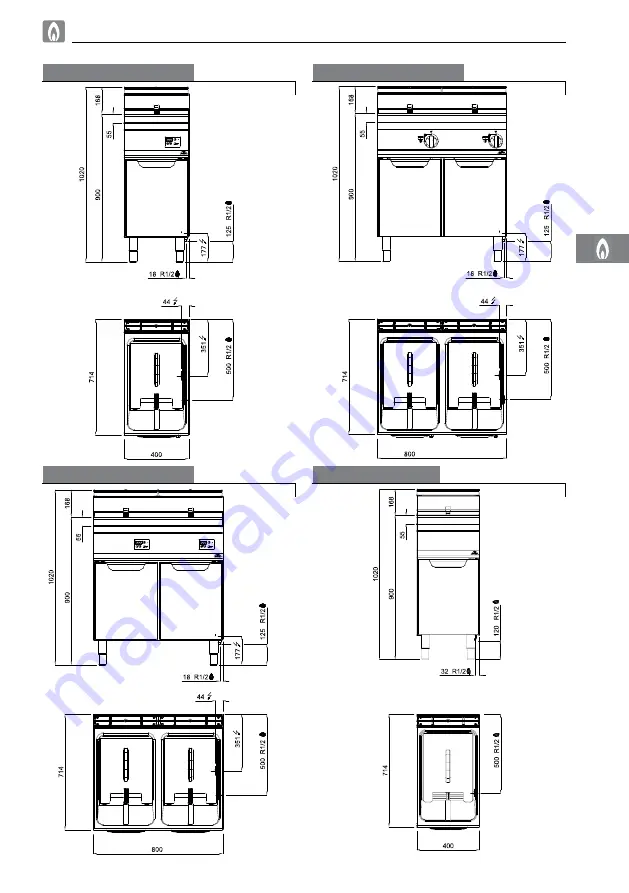 BERTO’S MAXIMA 900 Series Instruction Manual Download Page 55