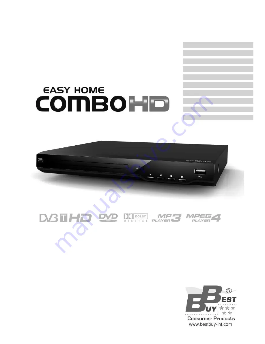 Best Buy EASY HOME COMBO HD User Manual Download Page 1