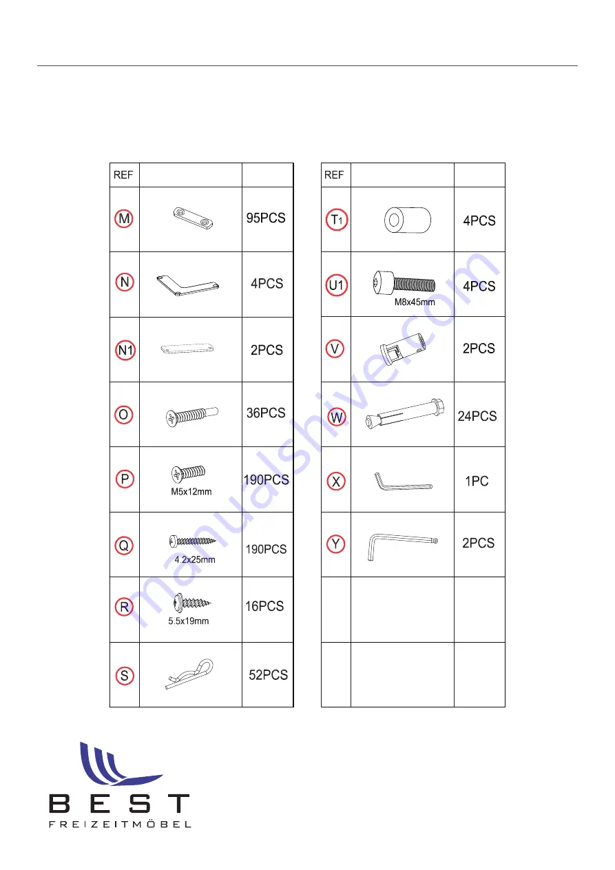 Best 49972050 Assembly Instructions Manual Download Page 6