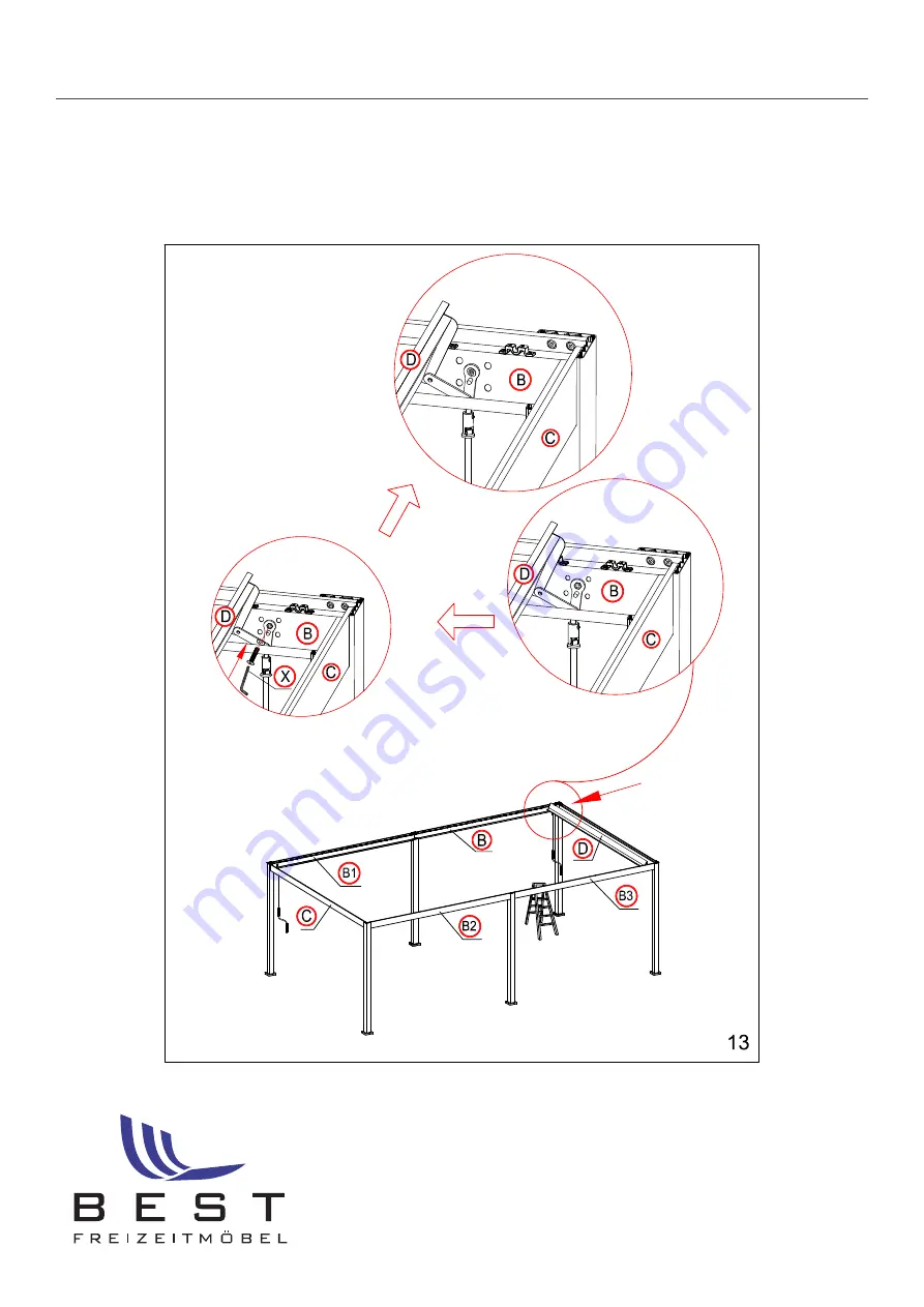 Best 49972050 Assembly Instructions Manual Download Page 17