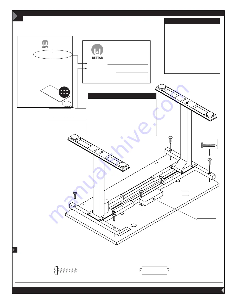 Bestar 65868-2169 Скачать руководство пользователя страница 4