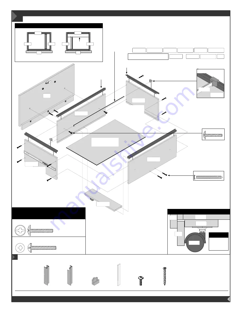 Bestar 88630-1169 Assembly Instructions Manual Download Page 12