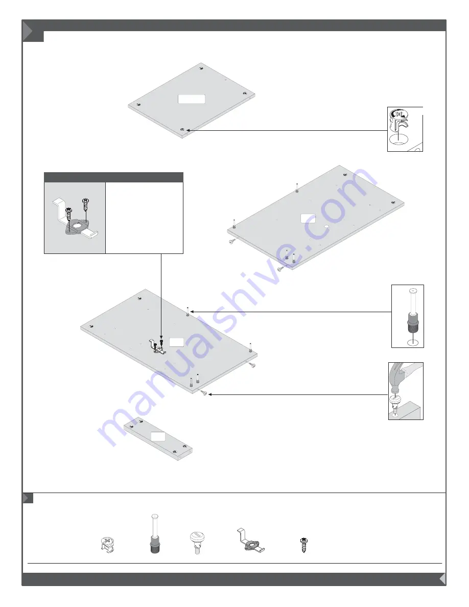 Bestar 99620-2139 Assembly Instructions Manual Download Page 5