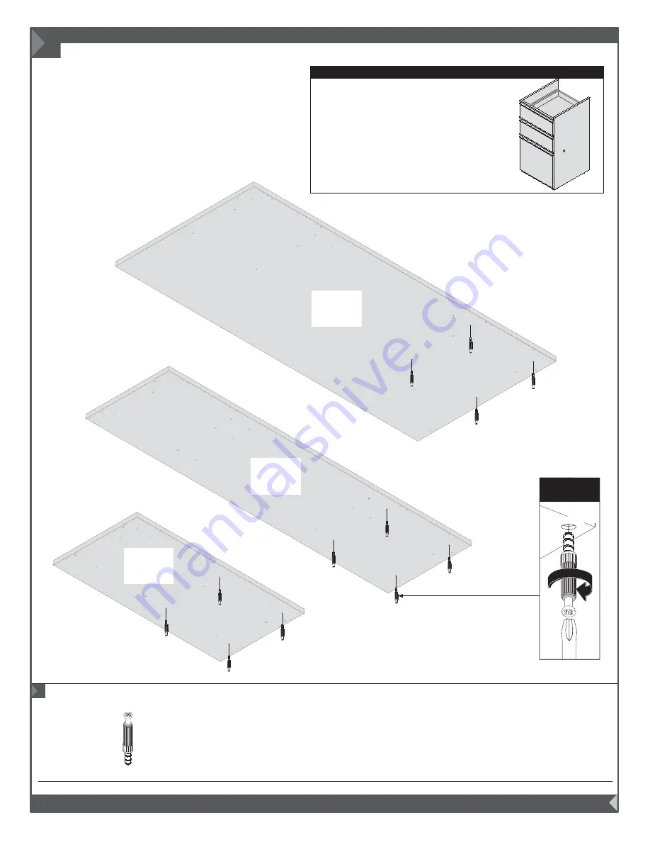 Bestar 99620-2139 Assembly Instructions Manual Download Page 8