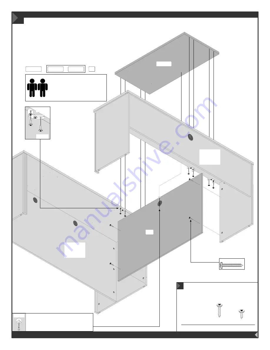 Bestar 99820-1139 Assembly Instructions Manual Download Page 16