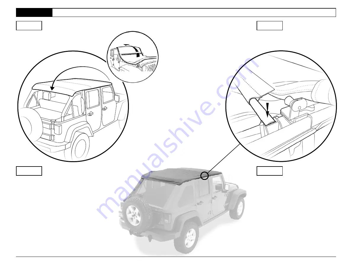 Bestop 56823 Installation Instructions Manual Download Page 22