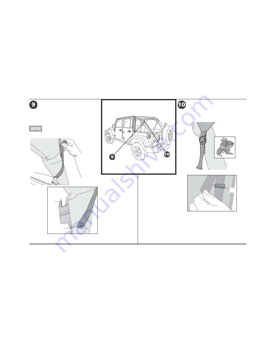 Bestop header bikini Installation Instructions Manual Download Page 5