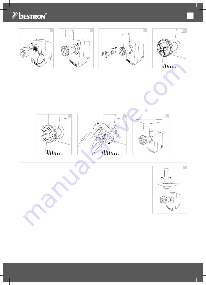 Bestron AMM1300 Instruction Manual Download Page 28