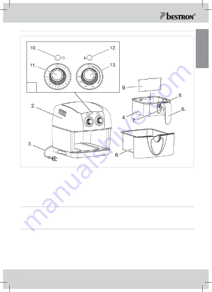 Bestron ASF1304Z/W Instruction Manual Download Page 5