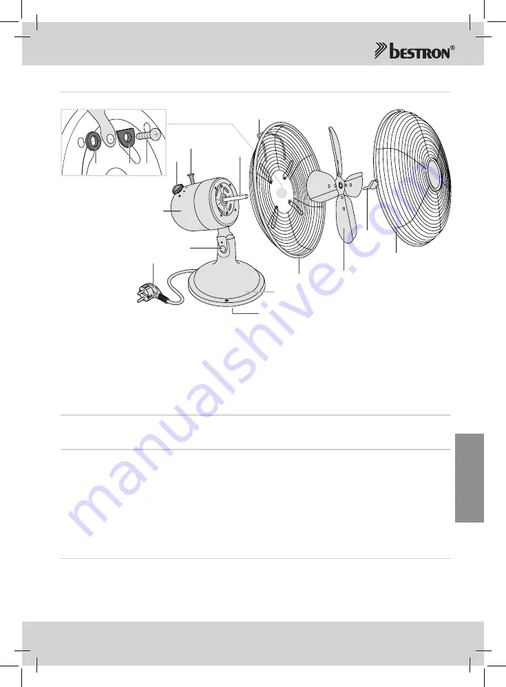 Bestron DFT25R Instruction Manual Download Page 25