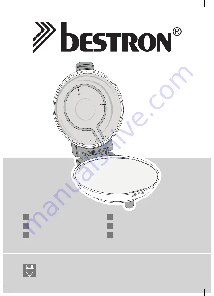 Bestron DLD9036 Instruction Manual Download Page 1