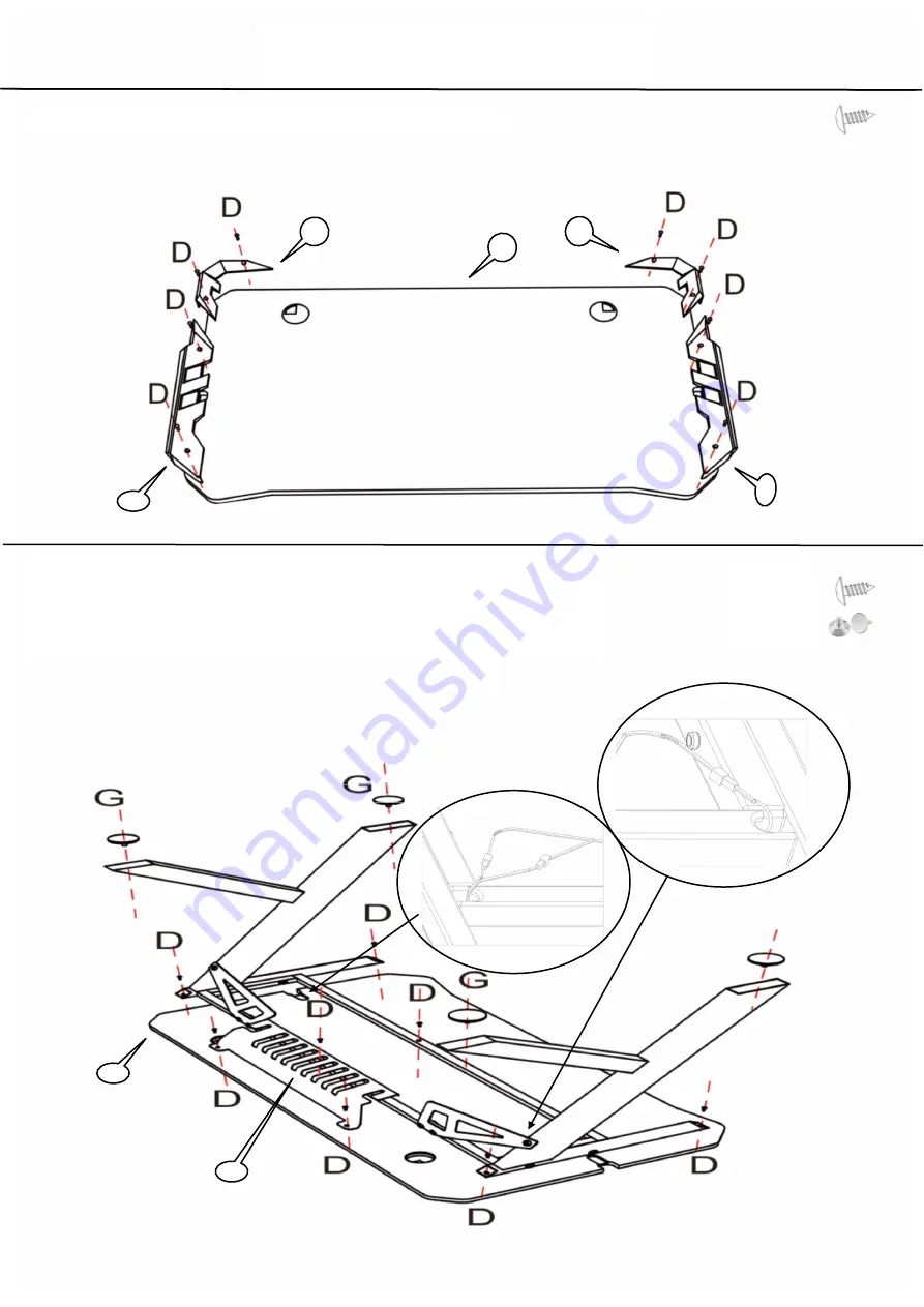 Bestsign ICD001RBK Assembly Instructions Manual Download Page 4