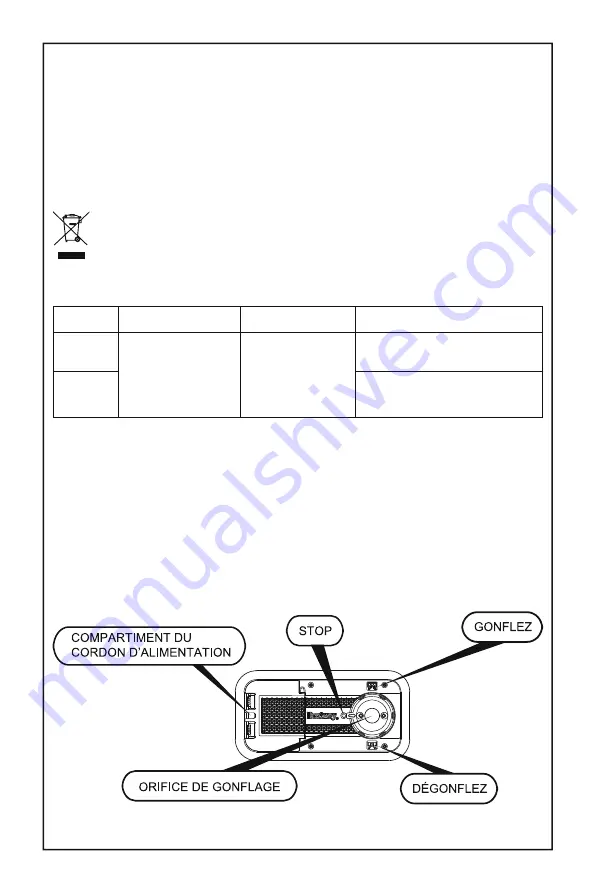 Bestway 52441 Owner'S Manual Download Page 5